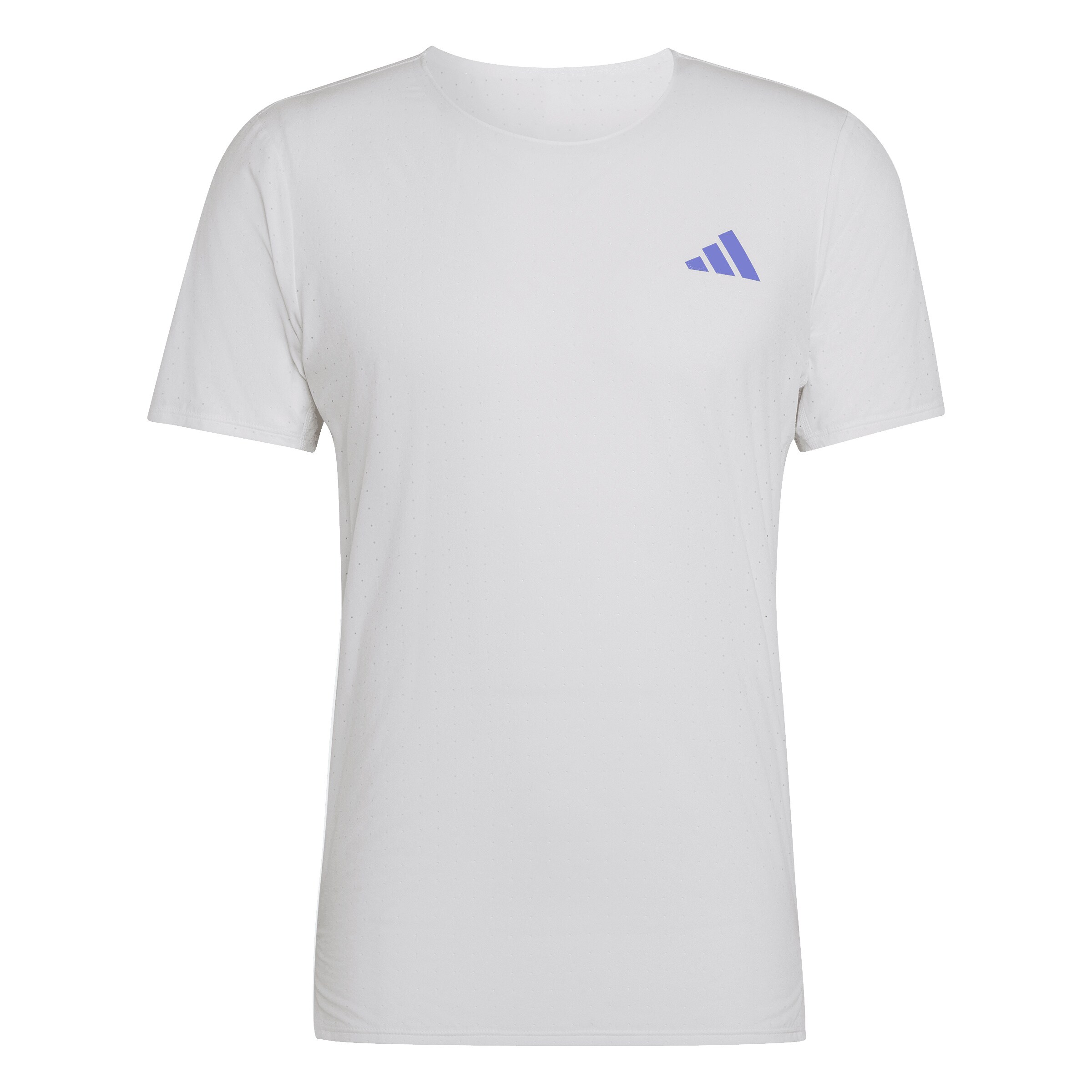 T-Shirt fonctionnel 'ADIZERO' ADIDAS PERFORMANCE en blanc : devant