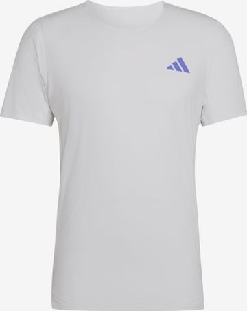 T-Shirt fonctionnel 'ADIZERO' ADIDAS PERFORMANCE en blanc : devant