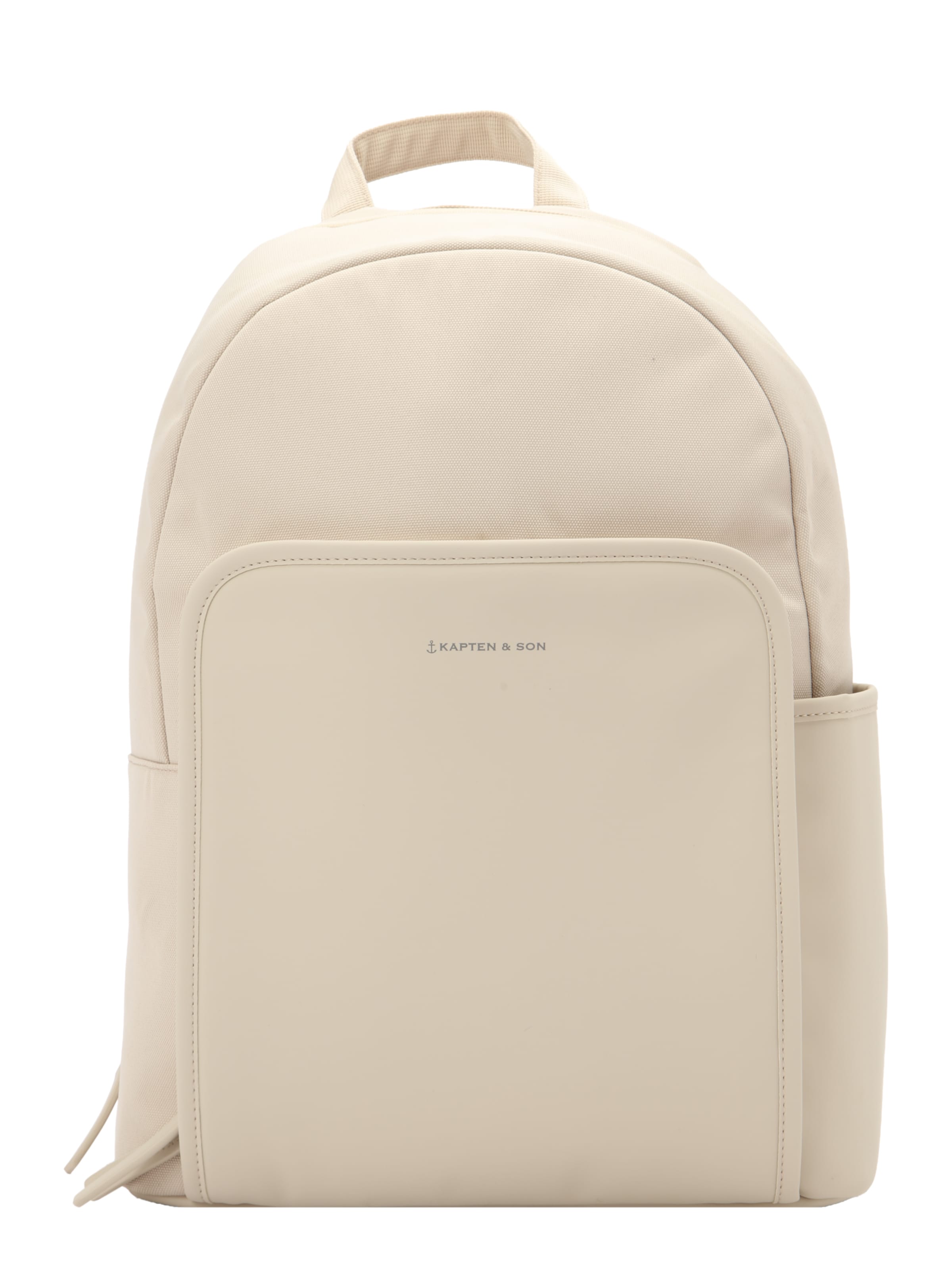 Kapten & Son - Mochila 'Aalborg' en beige: frente