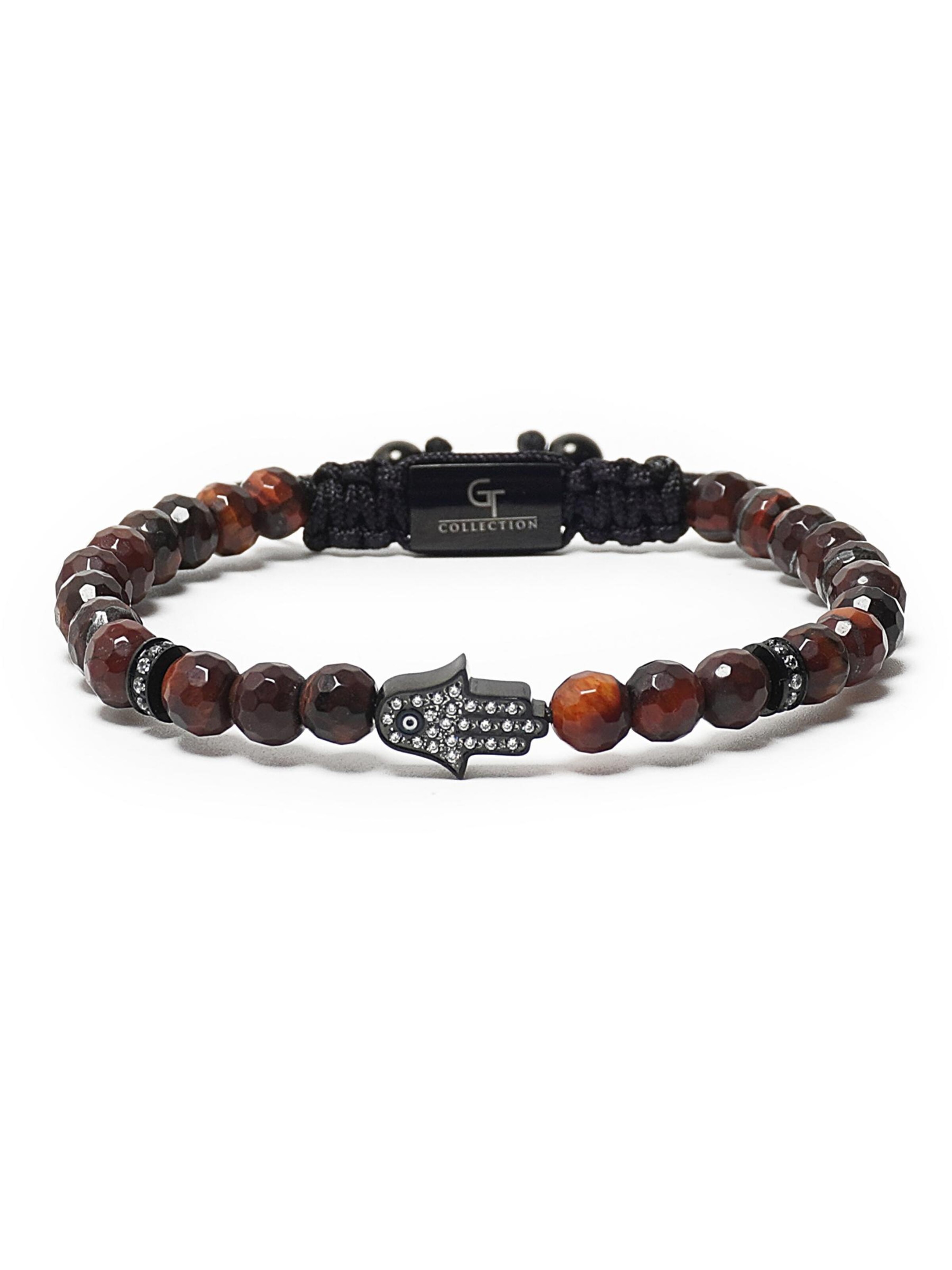 Bracelet 'Hamsa Hand' GT Collection en rouge