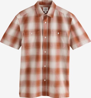 Next Regular Fit Paita värissä oranssi: etupuoli