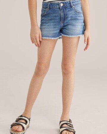 Regular Jean WE Fashion en bleu : devant