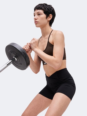Reebok - Soutien Bustier Soutien de desporto 'KENDAL' em castanho