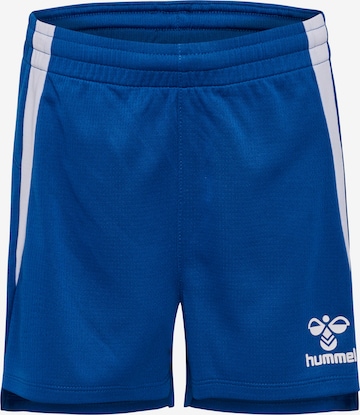 Hummel Weatherproof pants 'Lead 2.0' in Blue: front