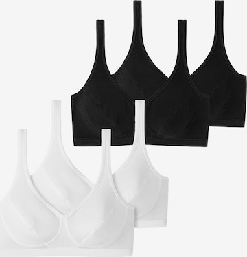 Soutien-gorge SCHIESSER en noir : devant