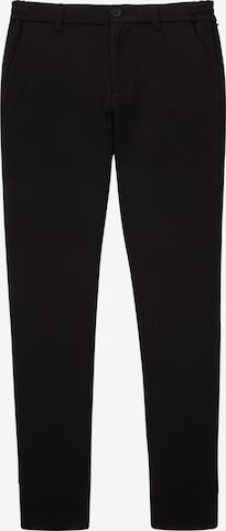 Pantalon chino TOM TAILOR en noir : devant