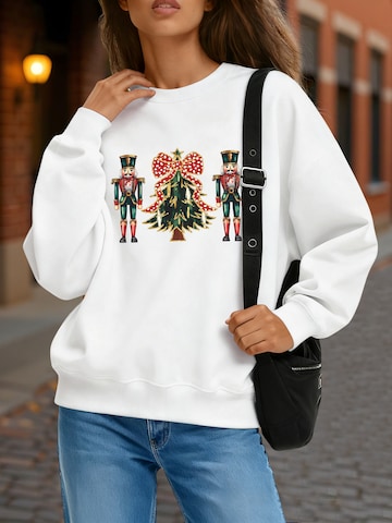 GORHEY Trui in Wit: voorkant