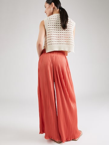 ABOUT YOU Loose fit Pants 'Letizia' in Red