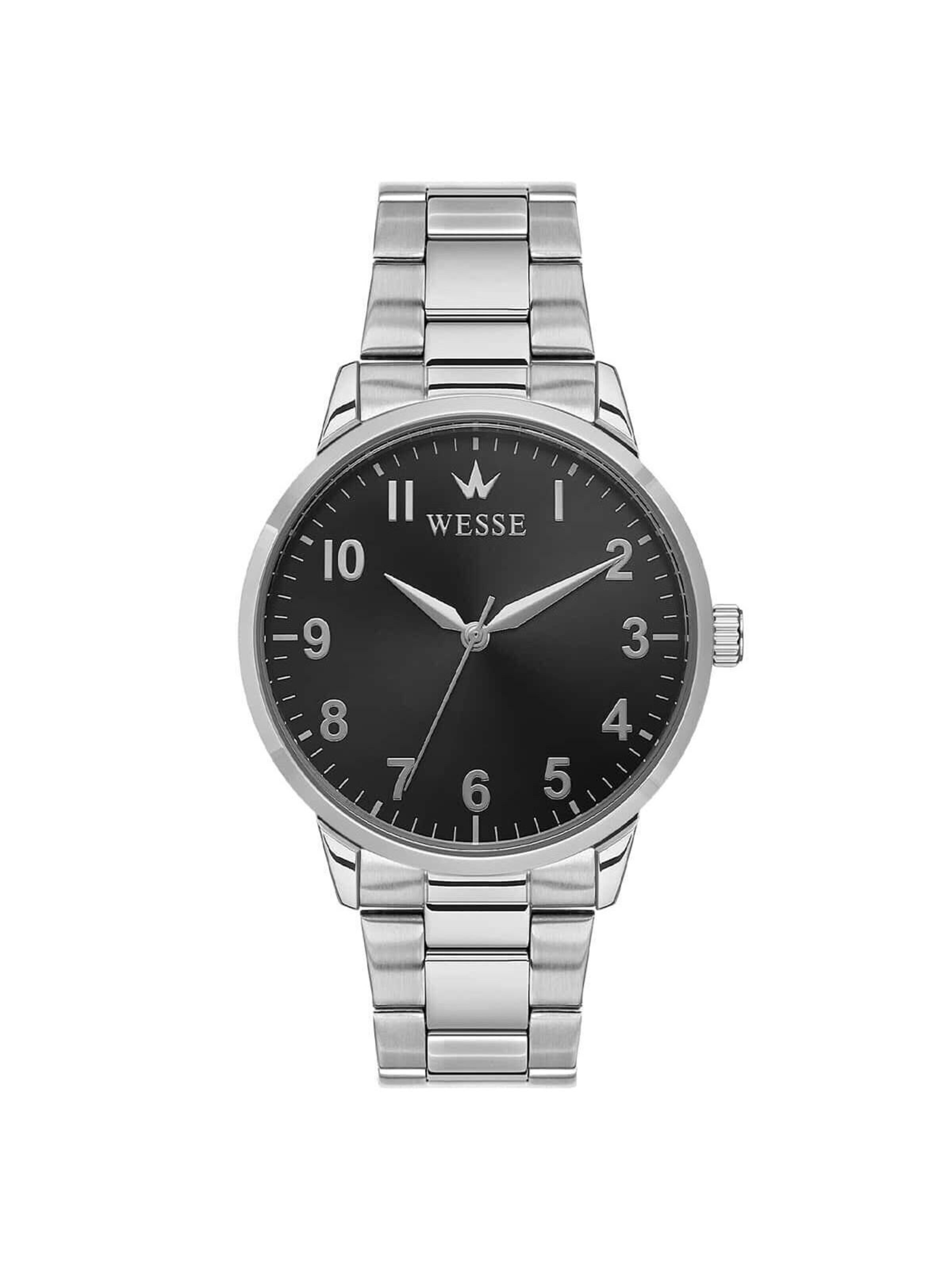 WESSE Analog watch 'WESSE Man Watch WWG203902' in Silver: front