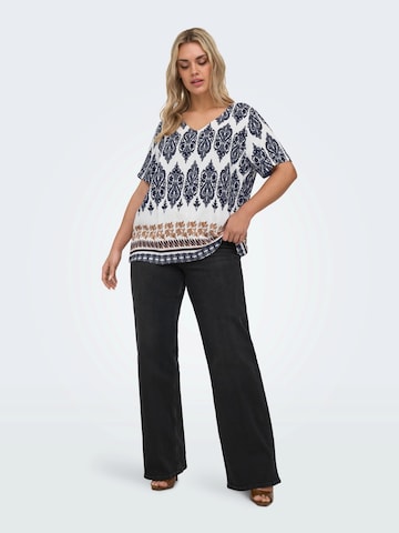 Camicia da donna 'CARHAVANA' di ONLY Carmakoma in bianco