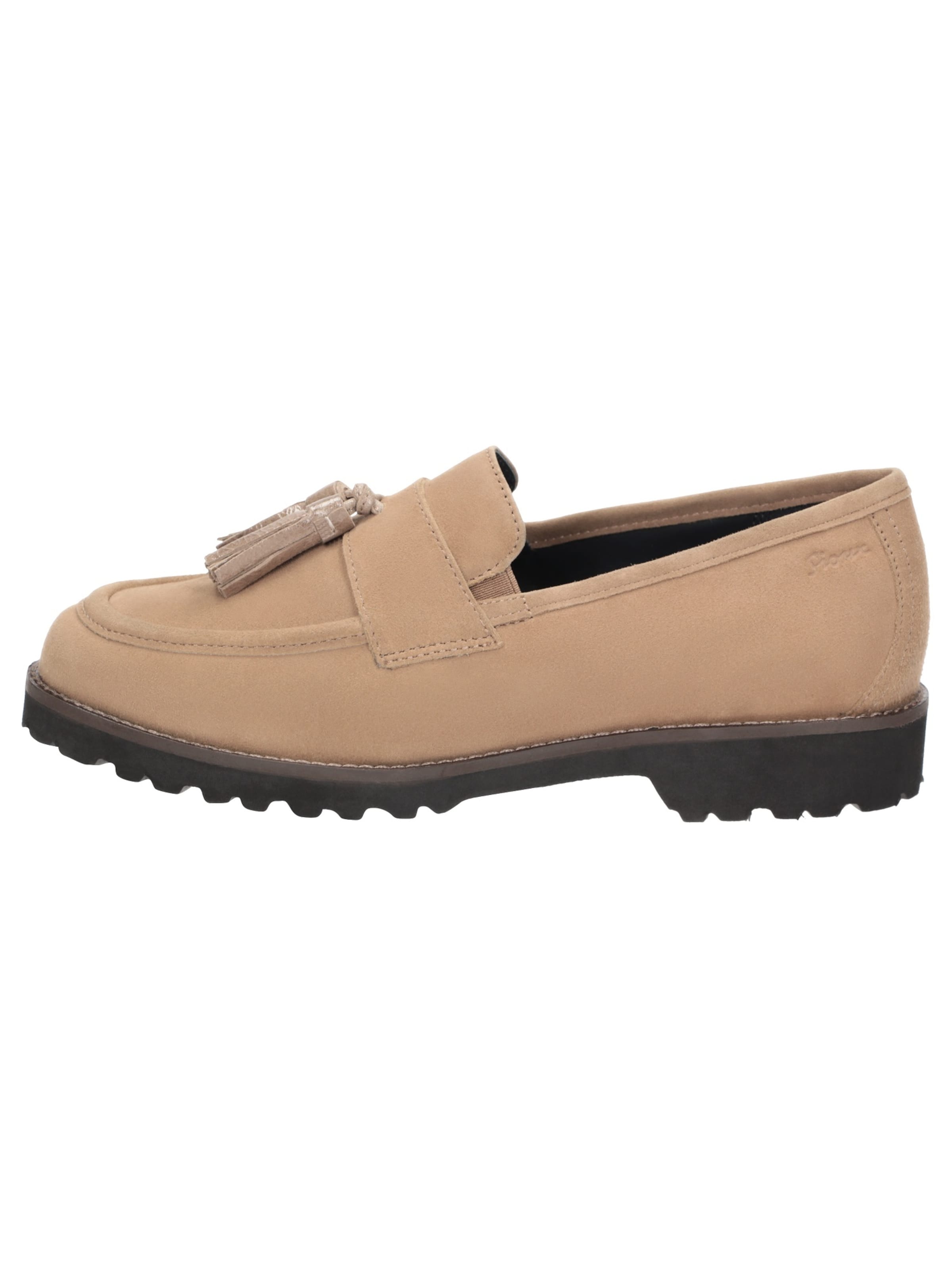 SIOUX Instappers ' Meredith-758-H ' in Beige