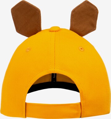 LOGOSHIRT Cap 'Maus - Mascot' in Orange