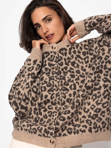 SASSYCLASSY Oversized Cardigan in Beige