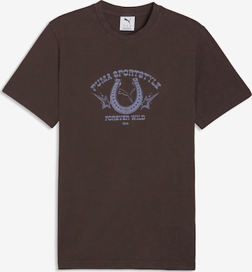 PUMA Shirt in Brown: front