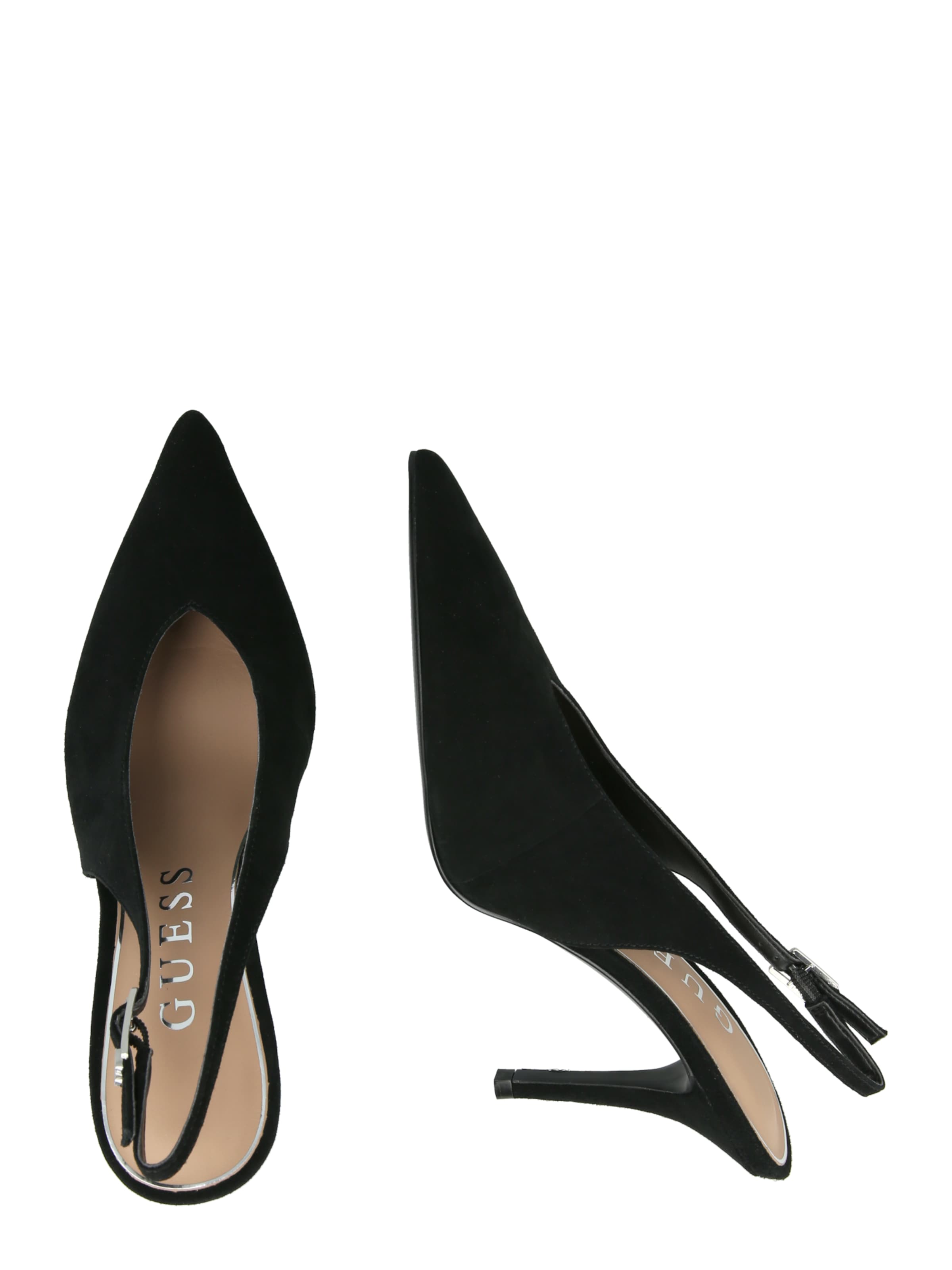 Escarpins à bride arrière 'PRIMO' GUESS en noir