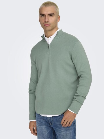 Only & Sons Trui 'ONSCooper' in Groen