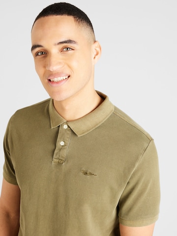 Pepe Jeans Poloshirt 'NEW OLIVER' in Grün