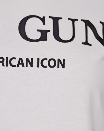 TOP GUN Shirt ' ' in Wit