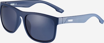 PUMA Solglasögon 'INJECTION' i blå: framsida