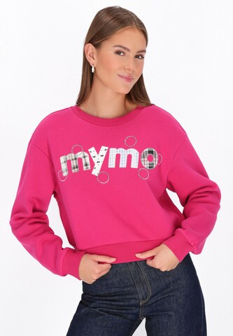 MYMO - Sudadera en rosa: frente
