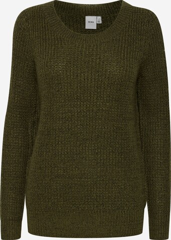 Pullover 'ODANSA' di ICHI in verde: frontale