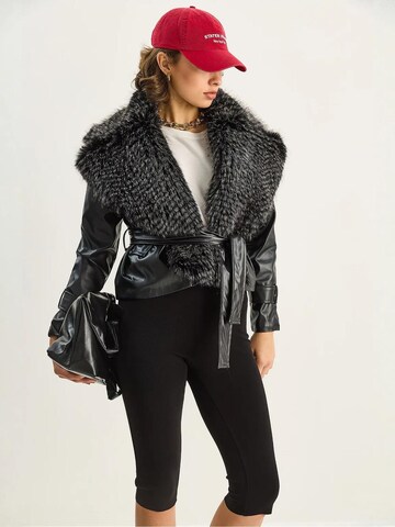 Bianco Lucci Tussenjas in Zwart