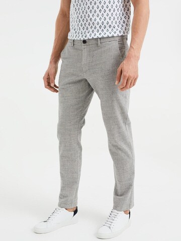 WE Fashion Slim fit Chino Pants in Grey