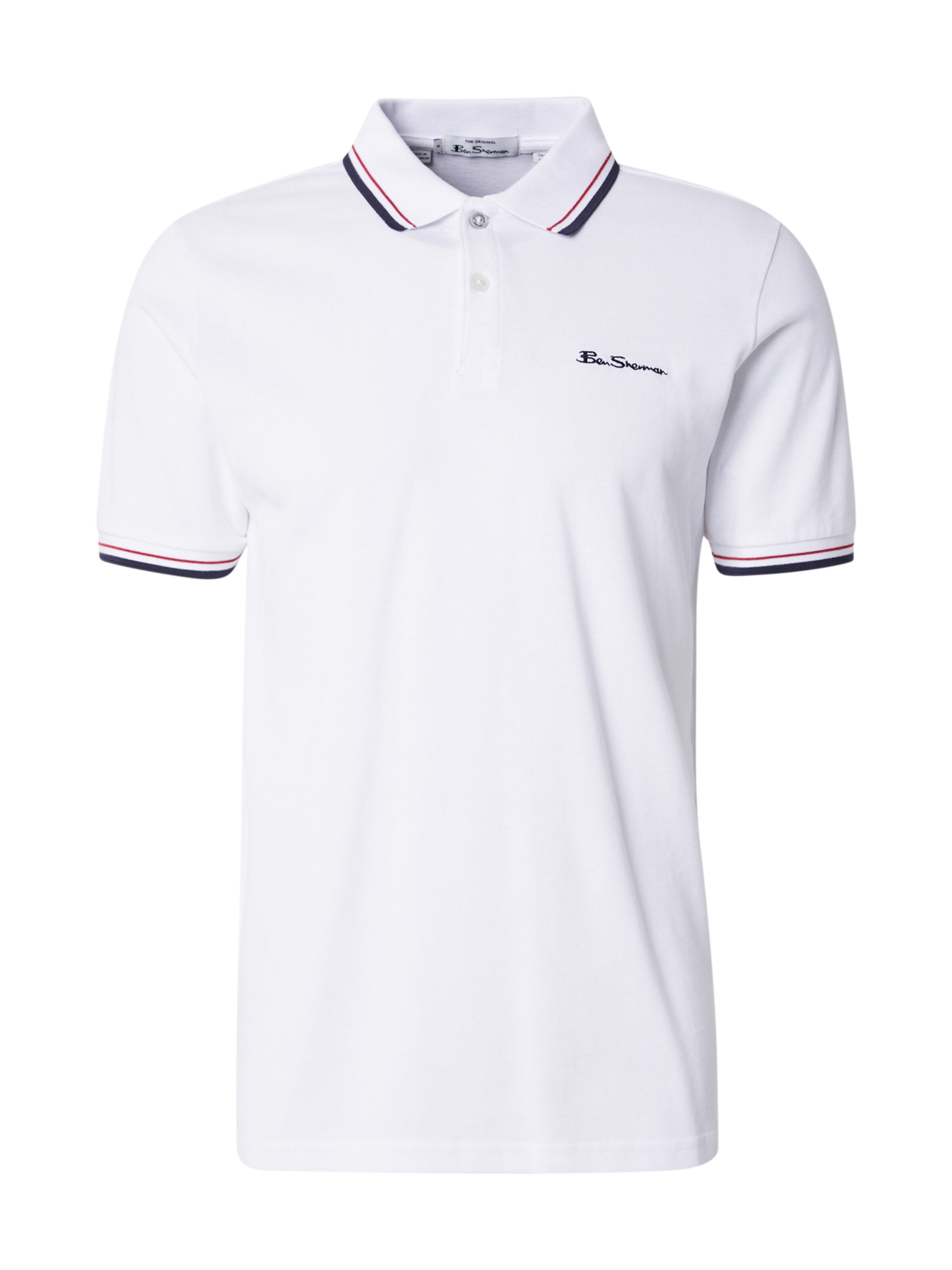 Ben Sherman Tričko - Biela: predná strana