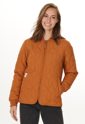 Weather Report Athletic Jacket 'Piper' in Orange: front