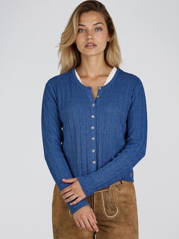 Cardigan 'Hummeltal' SPIETH & WENSKY en bleu : devant