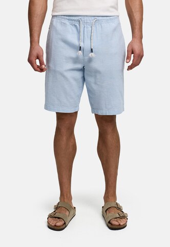 INDICODE JEANS Regular Chino 'Lino' in Blauw: voorkant