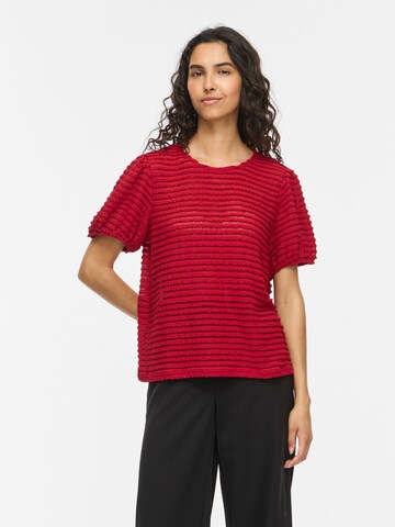 Camicia da donna 'VILogan' di VILA in rosso: frontale