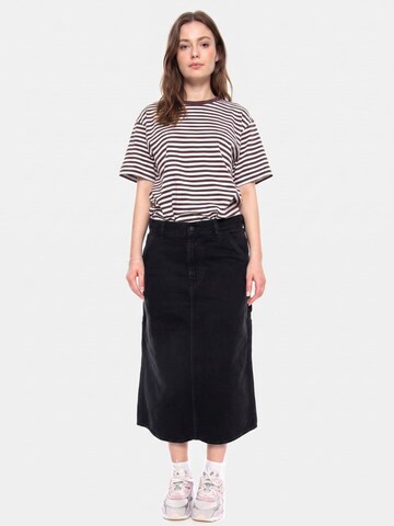 Carhartt WIP Spódnica 'W' Single Knee Skirt Black' w kolorze czarny: przód