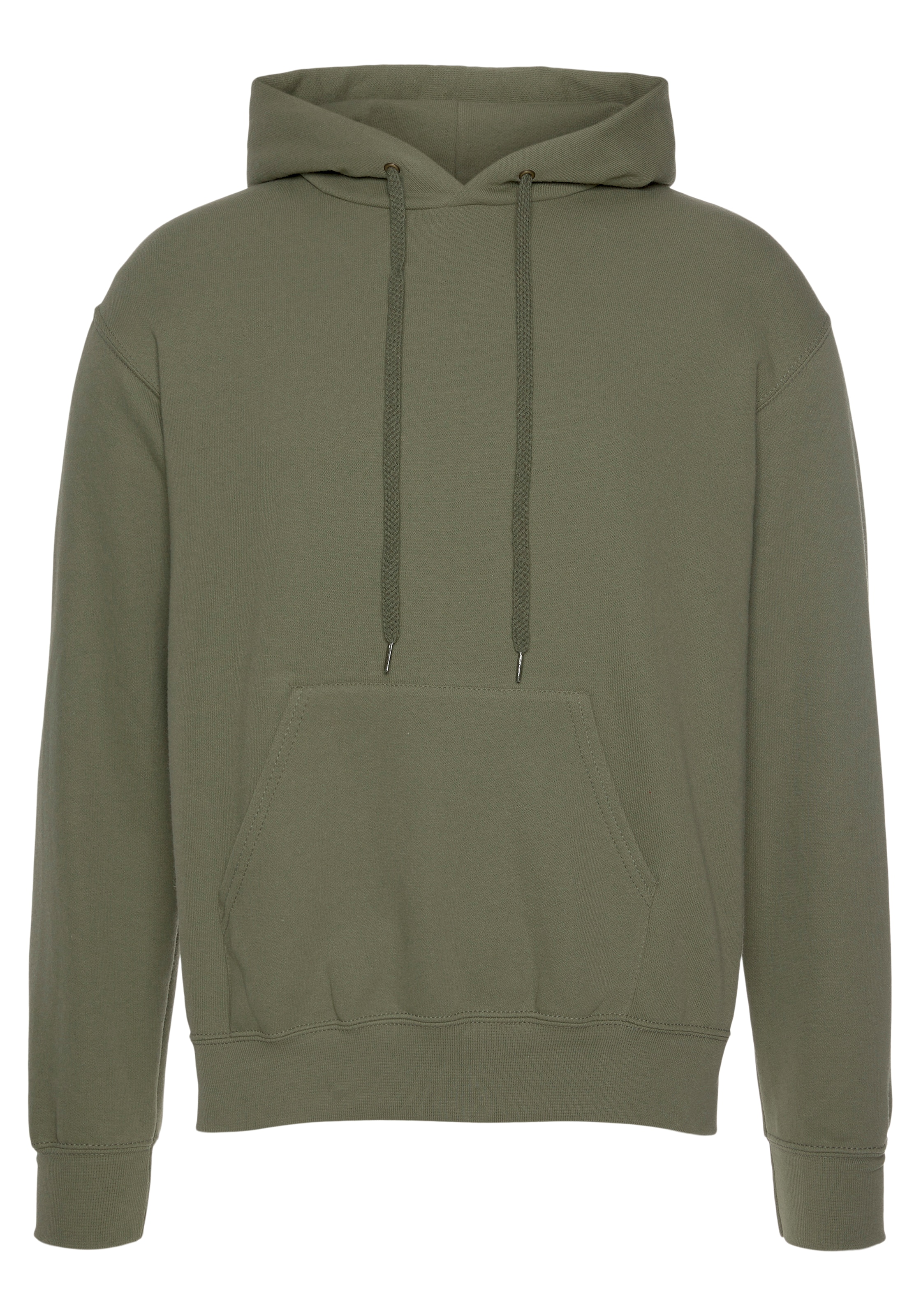 FRUIT OF THE LOOM Sweatshirt in Green: front