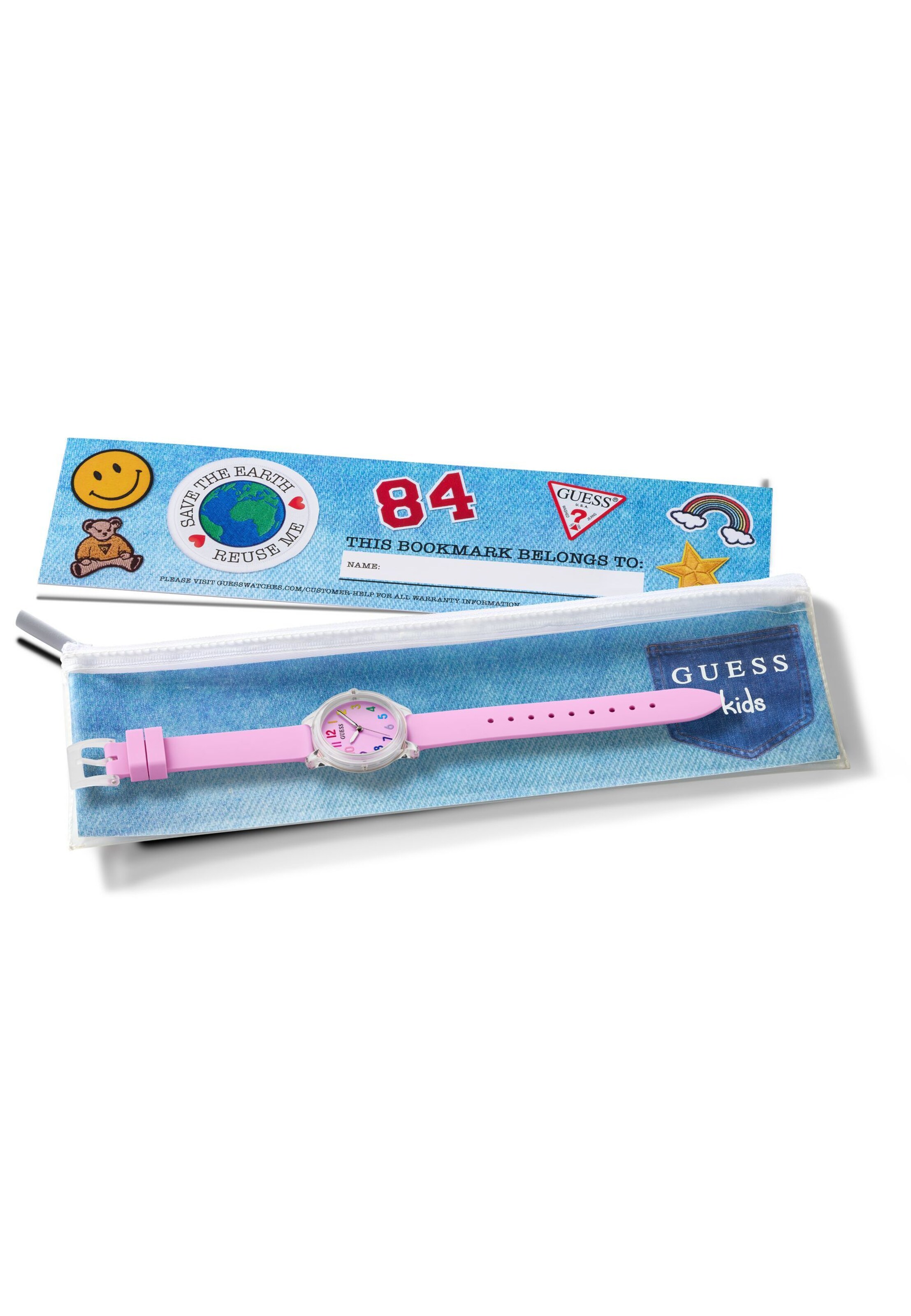 GUESS Analoog horloge 'JESSE' in Roze