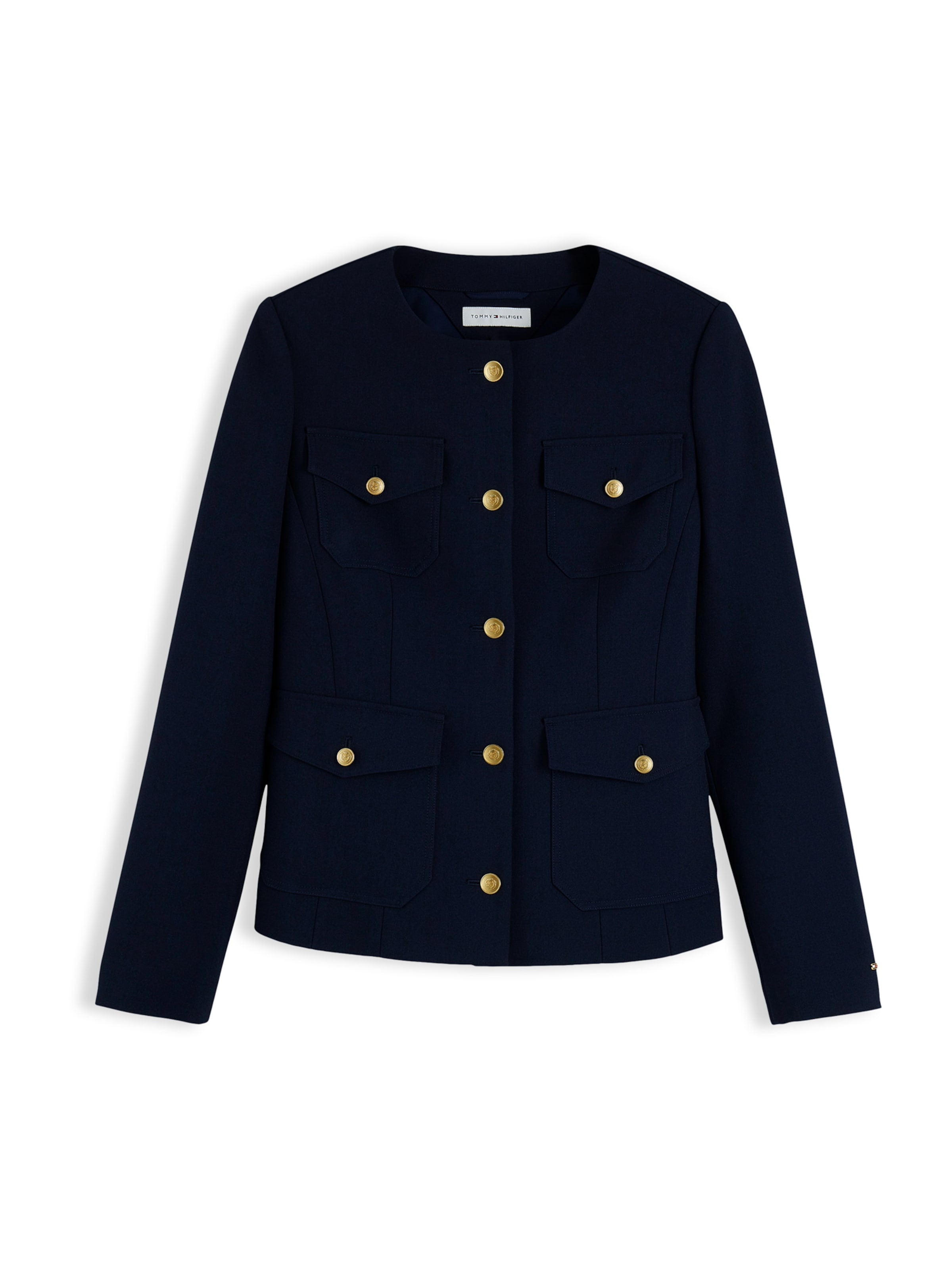 TOMMY HILFIGER Overgangsjakke i XXS i mørkeblå, Produktvisning
