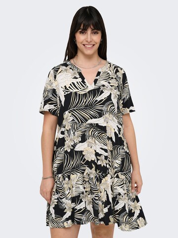 Abito estivo 'CARZALLY THEA' di ONLY Carmakoma in nero: frontale