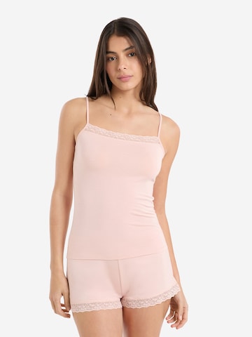 ETAM Slaapshirt 'Kitty' in Roze: voorkant