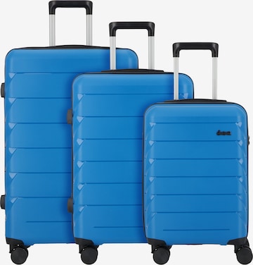 Ensemble de bagages 'Travel Line 4100' D&N en bleu : devant
