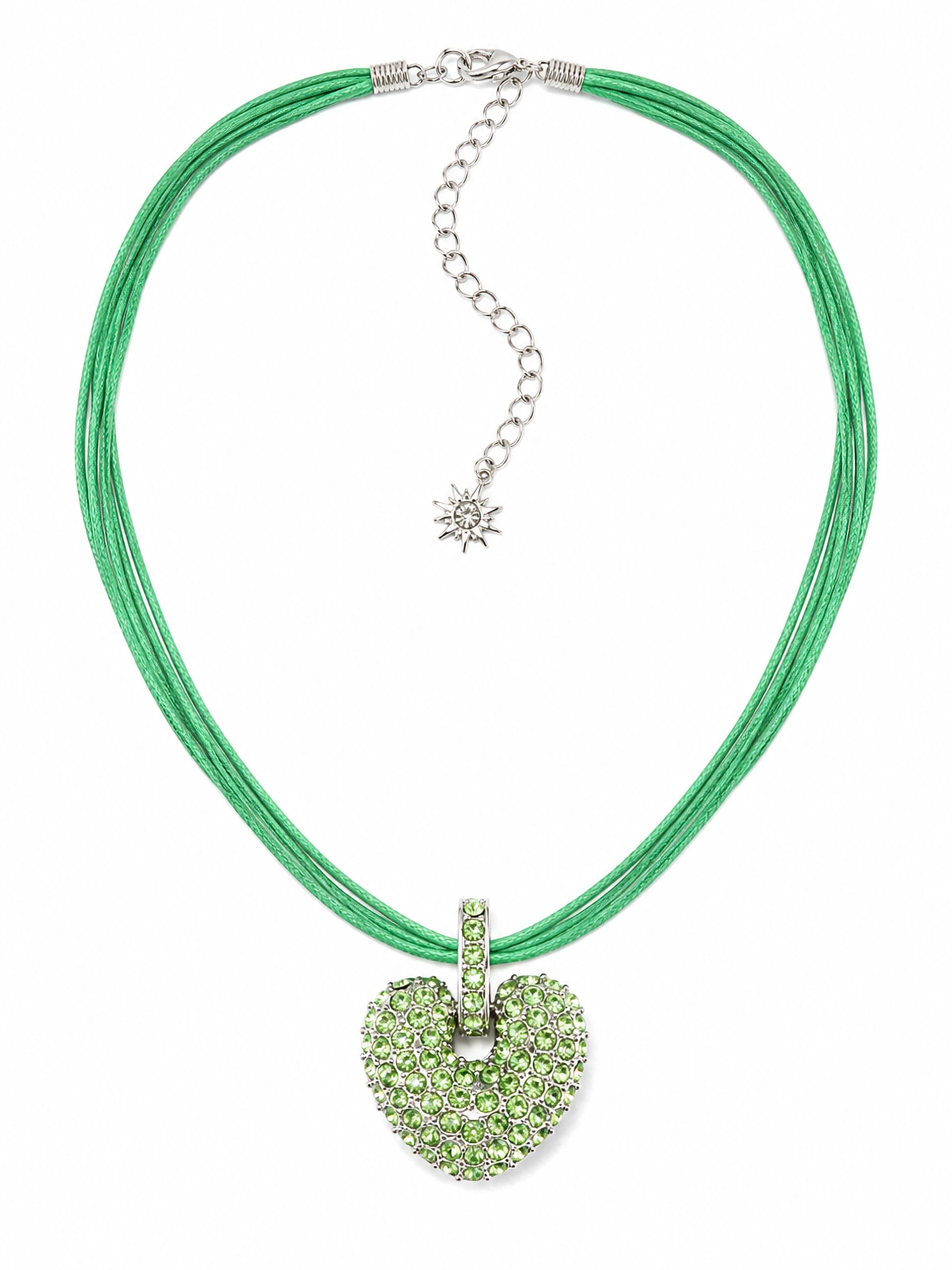 Allgäu Rebell Necklace 'Roxana' in Green