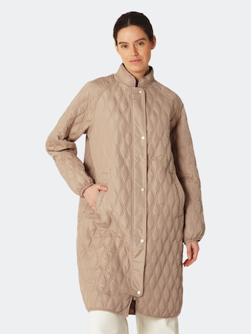 ILSE JACOBSEN Tussenmantel 'AROS05' in Beige: voorkant