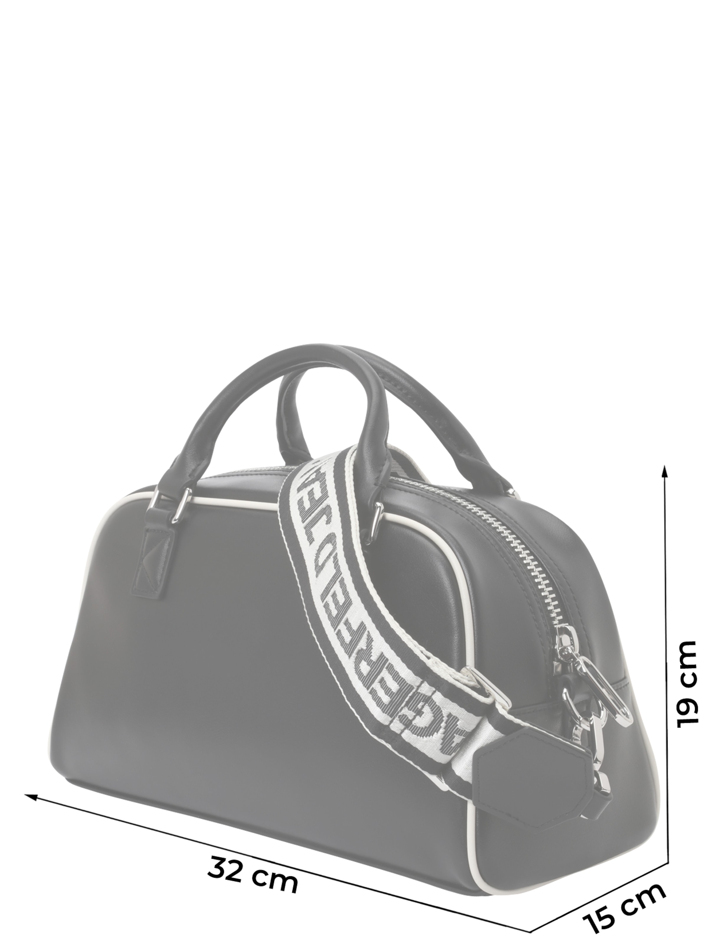 KARL LAGERFELD JEANS Чанта с презрамки в черно