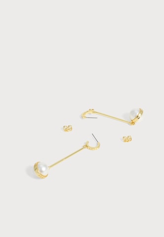 Boucles d'oreilles 'PERLLIE' Ted Baker en or : devant