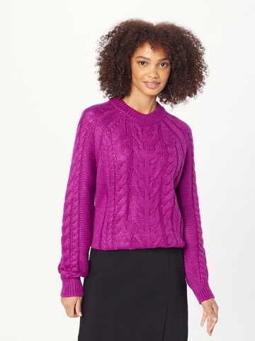 Pull-over OVS en violet : devant