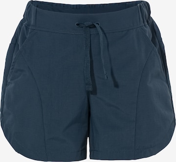 VAUDE Outdoor trousers 'Detective' in Blue: front