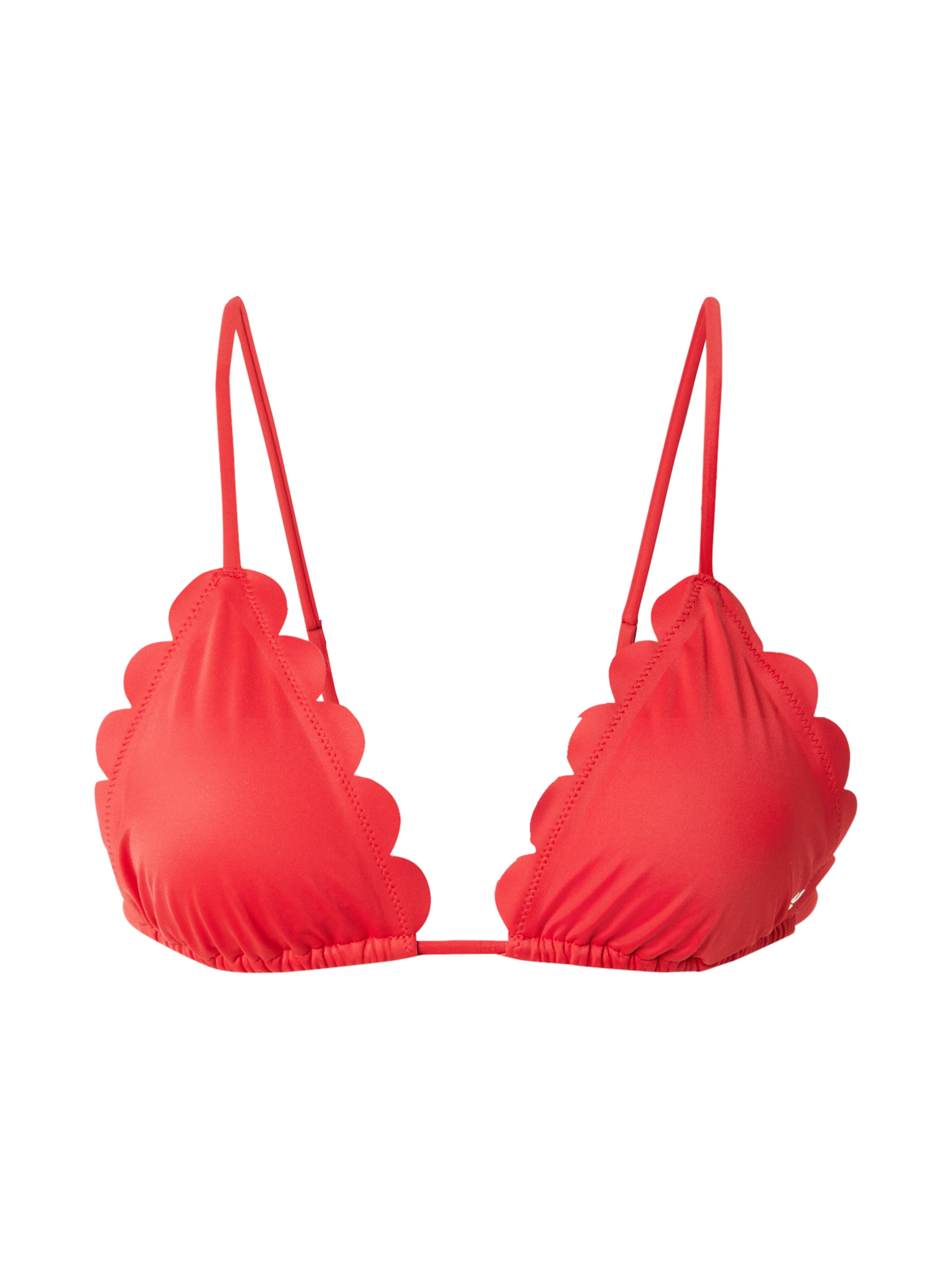 HUGO Trojúhelníková Horní díl plavek – červená: přední strana