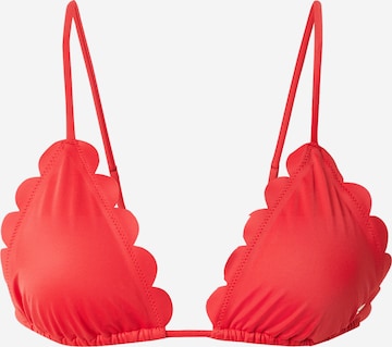 HUGO Kolmio Bikinitoppi värissä punainen: etupuoli
