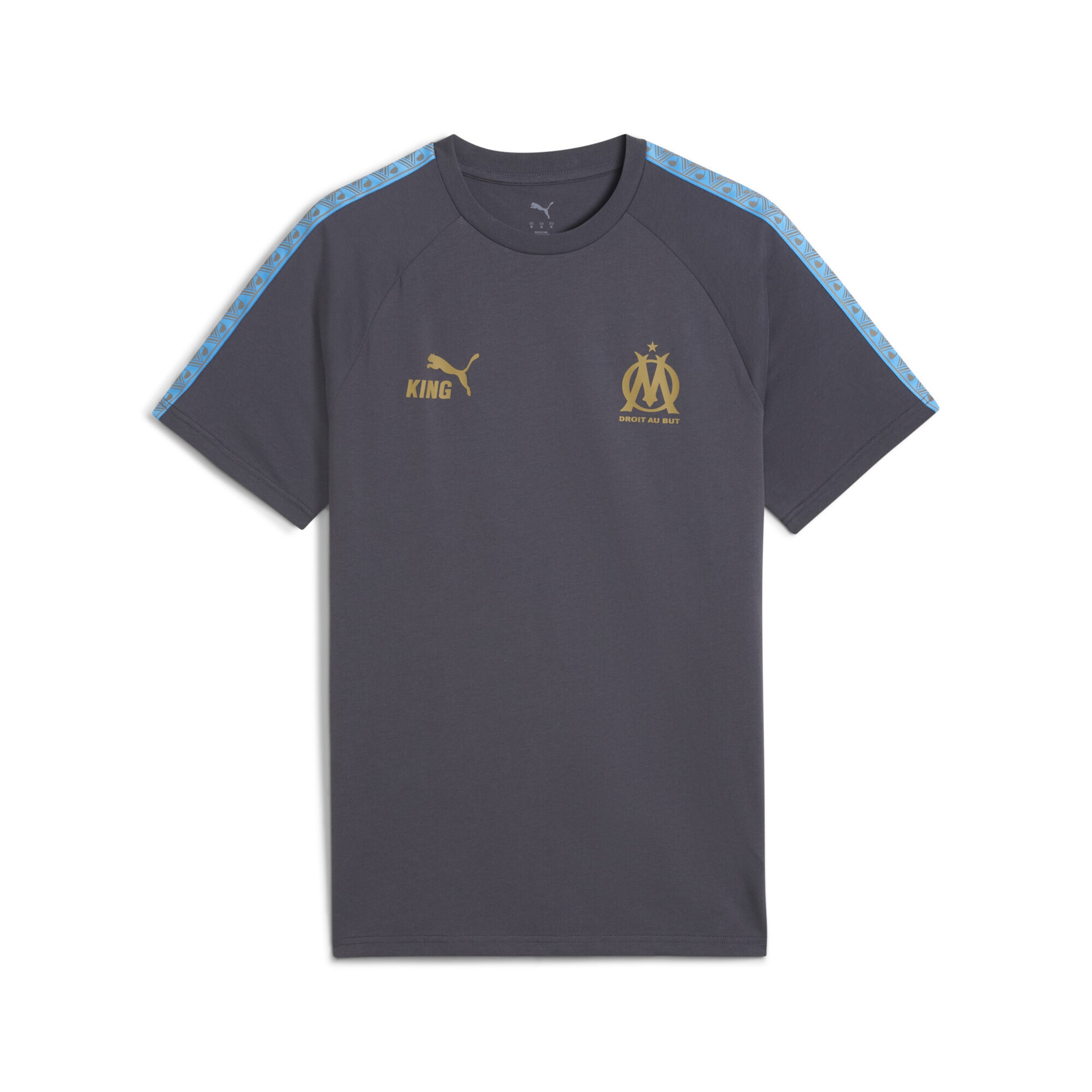 Maillot 'Olympique de Marseille King' PUMA en gris : devant