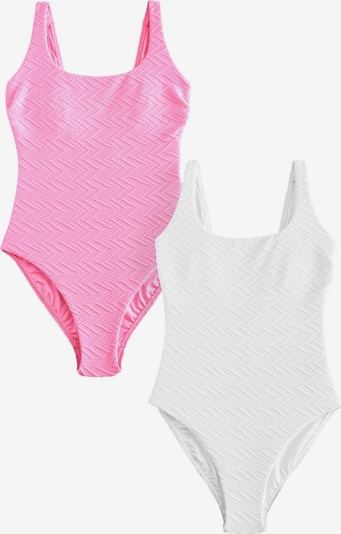 Maudymosi kostiumėlis iš Next, spalva – rožinė / balta, Prekių apžvalga