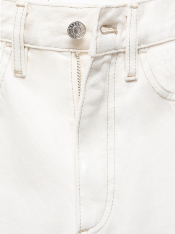 MANGO Loosefit Jeans 'Matilda' in Weiß